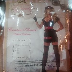 3 piece naughty nurse Halloween costume